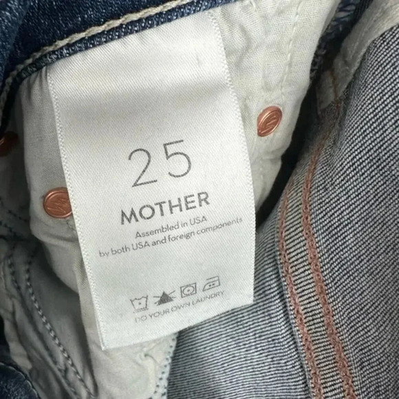 Mother The Insider Crop Step Chew in Dancing On Coals B1640 - Picture 4 of 8